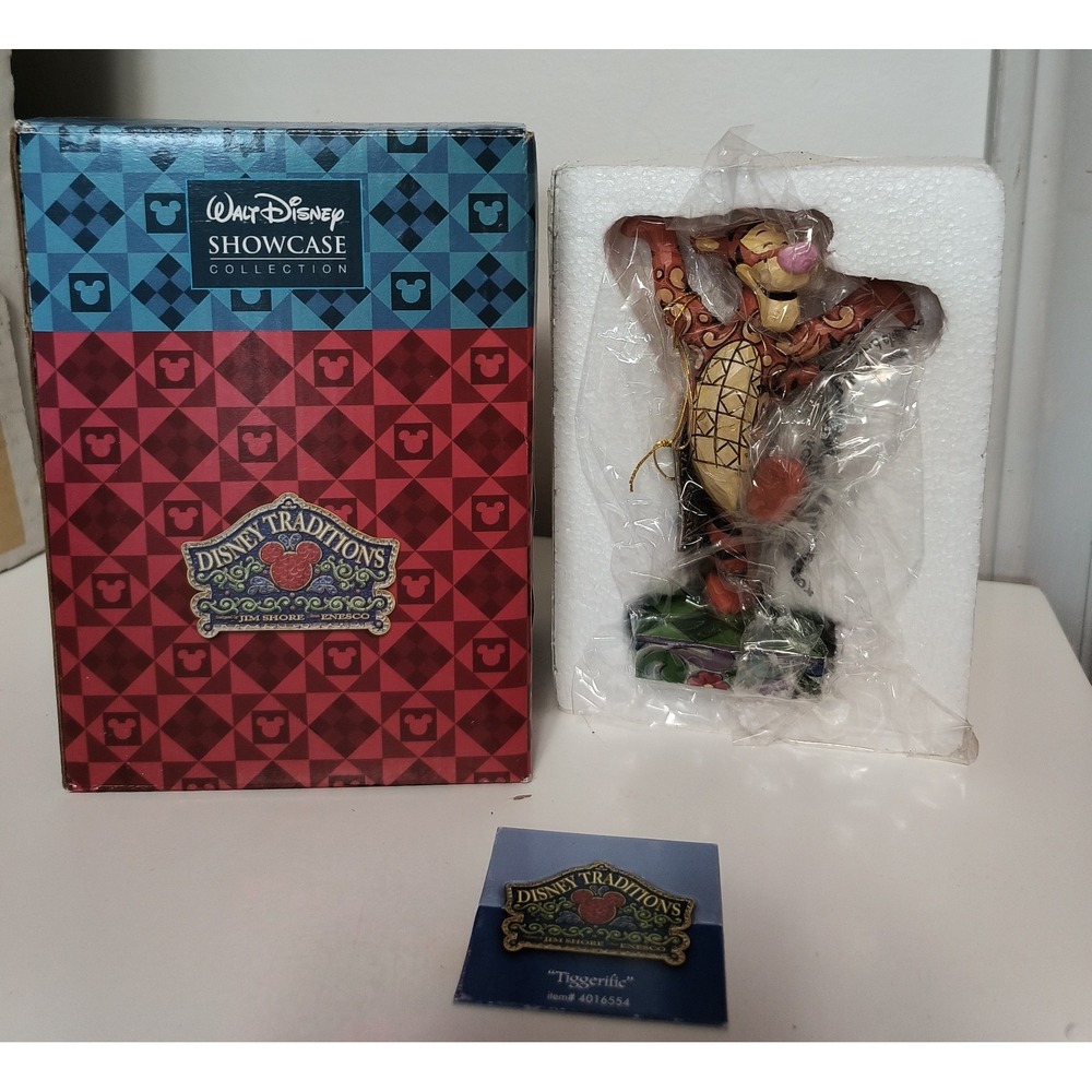 Jim Shore Disney Traditions Tiggerific Tigger Figurine #4016554 Winnie The Pooh